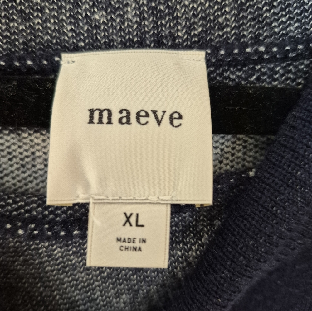 Maeve Caris Mockneck Sweater Size XL - Picture 5 of 6